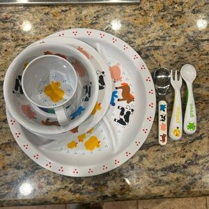 Kids Farm Silverware Set